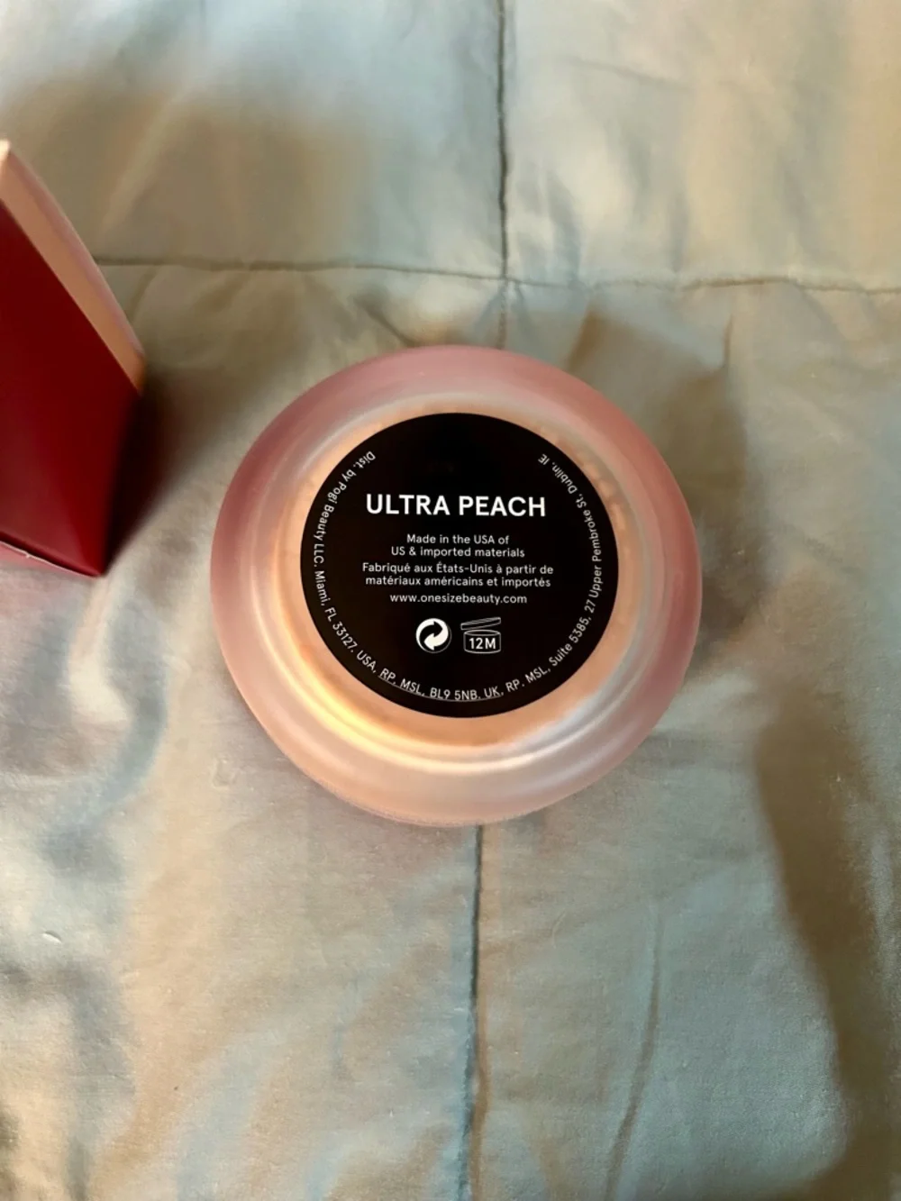 ONE/SIZE by Patrick Starrr Ultimate Blurring Setting Powder in Ultra Peach
